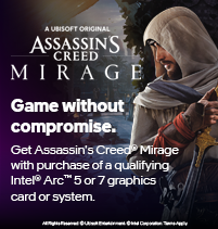 Intel Arc Assassins Creed